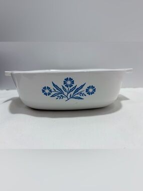 Vintage CorningWare Blue Cornflower Casserole Dish
